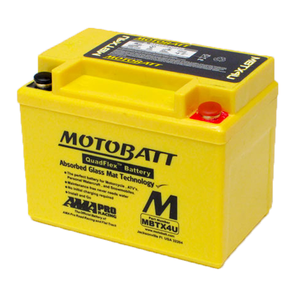 Motobatt Motorcycle Battery MBTX4U