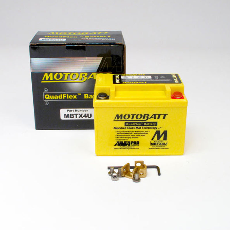 Motobatt Motorcycle Battery MBTX4U