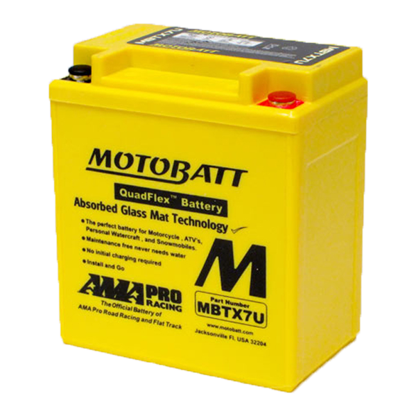 Motobatt Motorcycle Battery MBTX7U