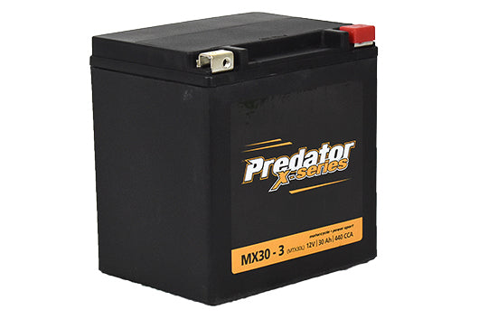 MX30-3 Predator X Series Motorcycle Battery