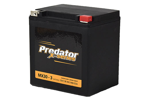 MX30-3 Predator X Series Motorcycle Battery