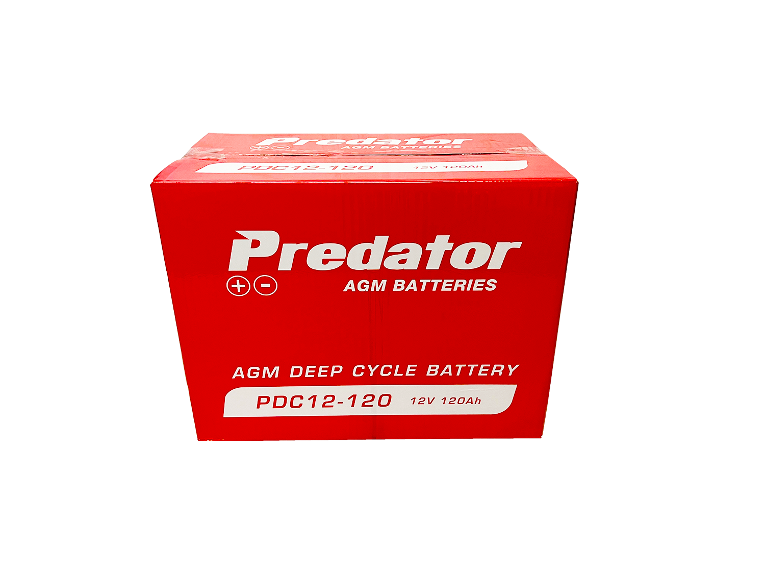 120Ah AGM Predator Deep Cycle Battery - PDC12-120