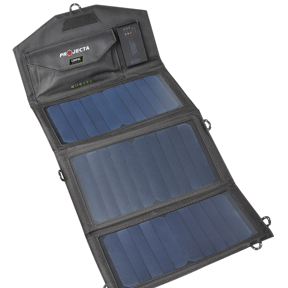 Personal Folding Solar Panel 15w With Power Bank