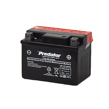 YTX4L-BS 12V Predator Motorcycle Battery