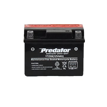 YTZ5S 12V Predator Motorcycle Battery