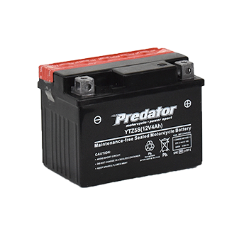 YTZ5S 12V Predator Motorcycle Battery